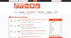 Desktop Screenshot of forum.tutorials7.com