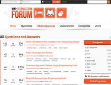 Tablet Screenshot of forum.tutorials7.com